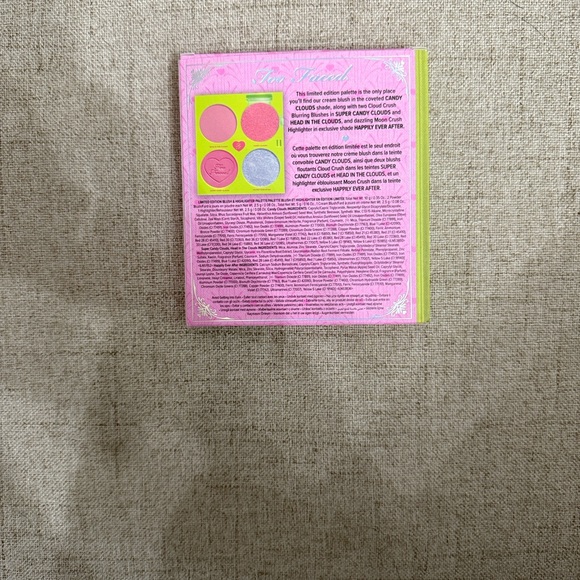 NEW Too Faced fairy tale crush limited editions Glow Palette! - Picture 2 of 3